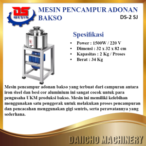 Mesin Pencampur Adonan Bakso Terbaik
