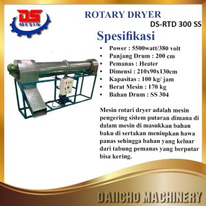Mesin Rotary Dryer